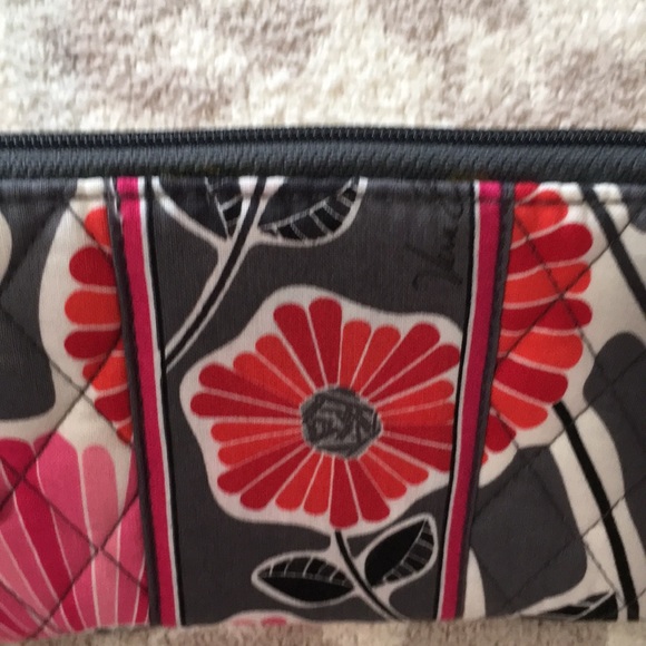Vera Bradley Cheery Blossoms Zip Wristlet - Picture 2 of 5